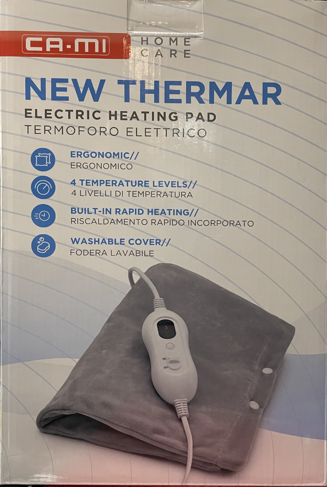 CA-MI New Thermar termoforo elettrico heating pad
